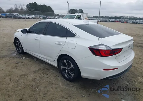 2021 Honda Insight Ex from USA, damaged, VIN 19XZE4F53ME003636